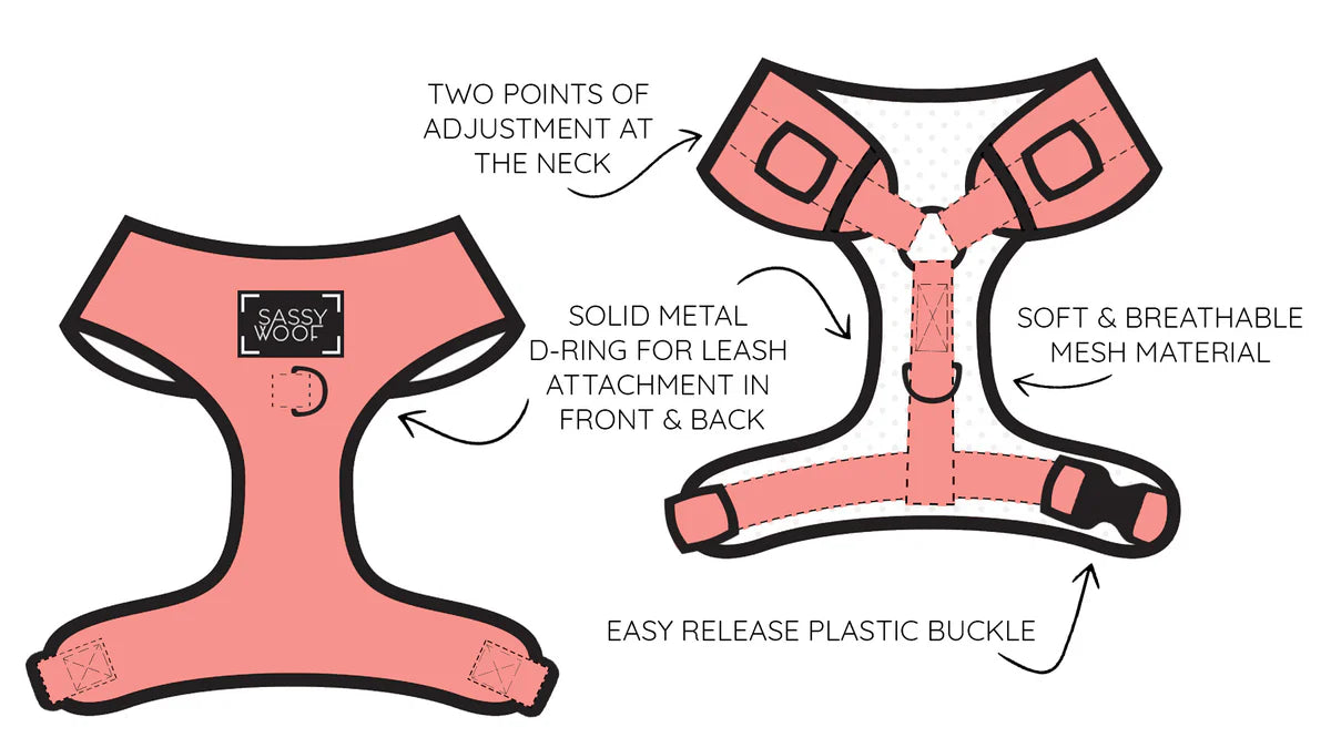 DOG ADJUSTABLE HARNESS - DISNEY'S BAMBI