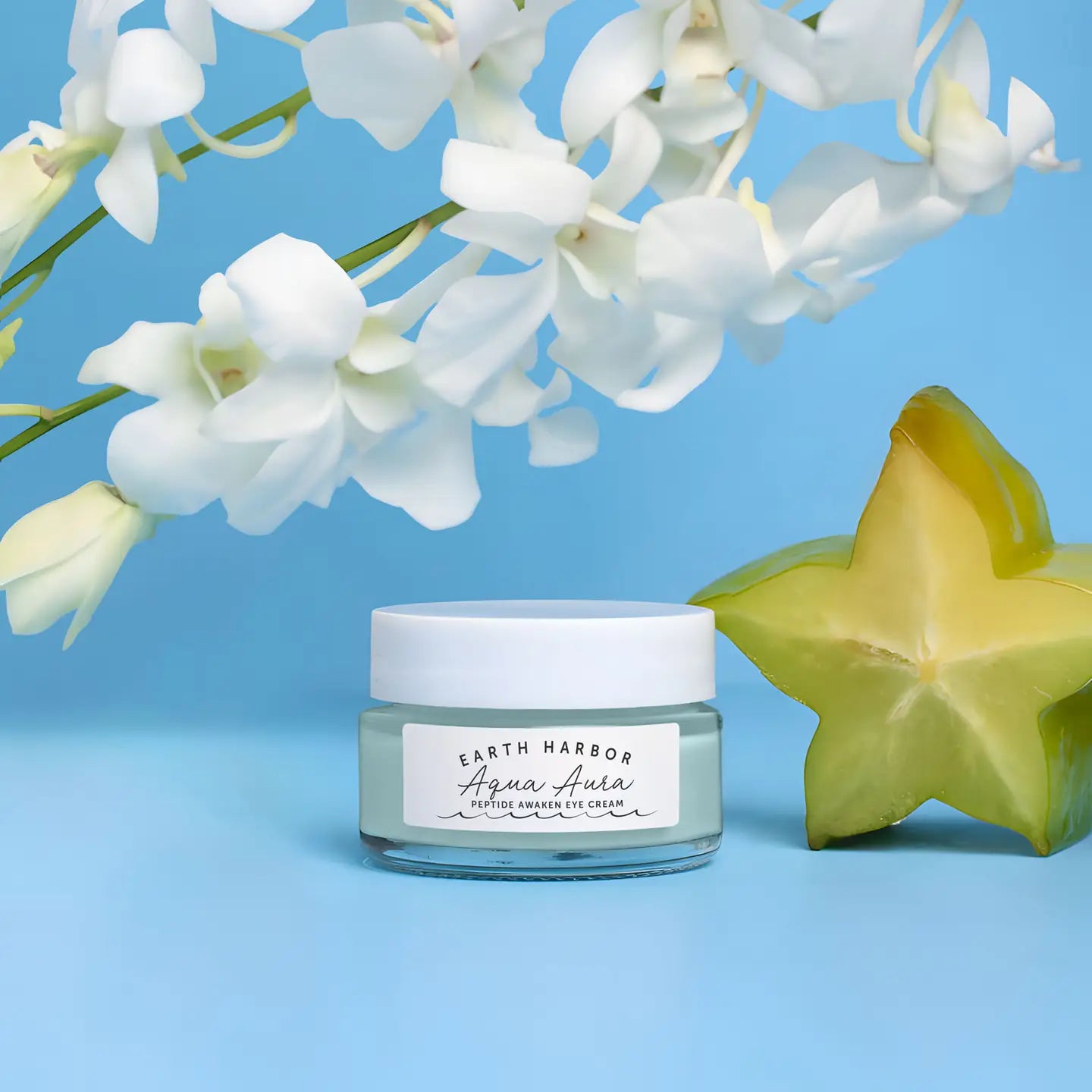 Aqua Aura Peptide Eye Cream: Marine Peptides + Caffeine