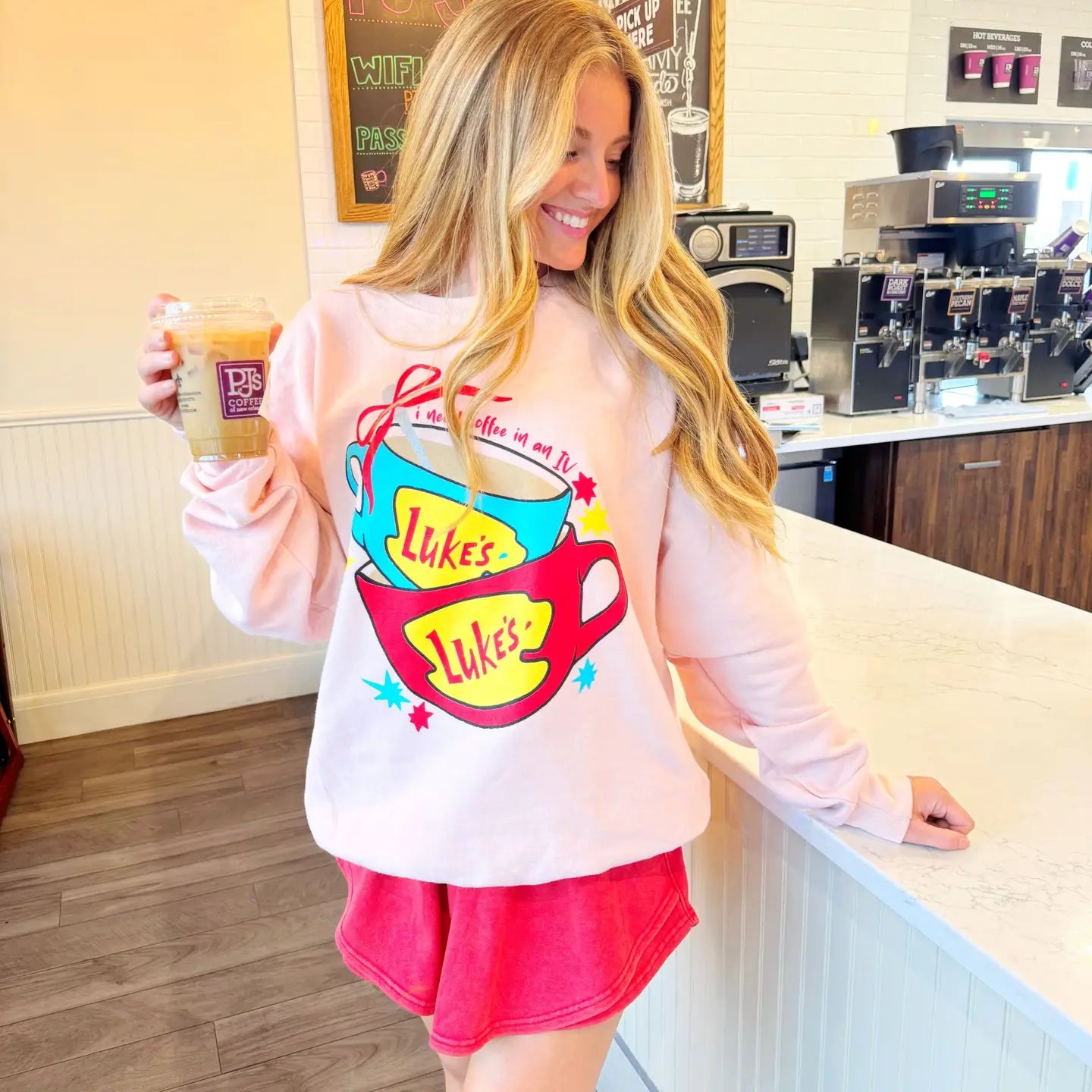 Lukes Coffee Sweatshirt