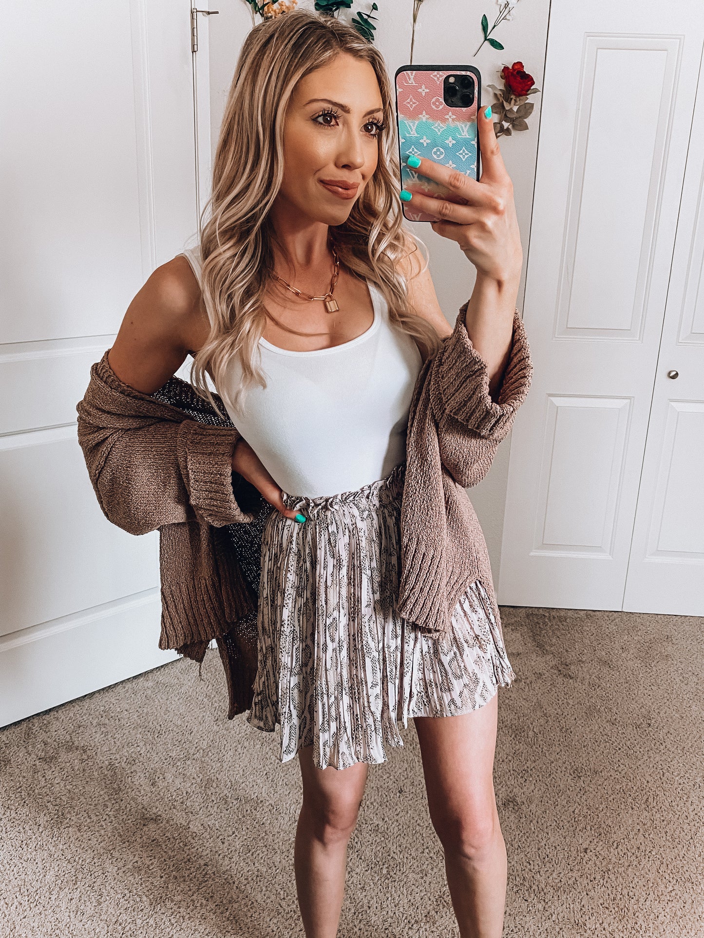 Sassy Woven Skirt