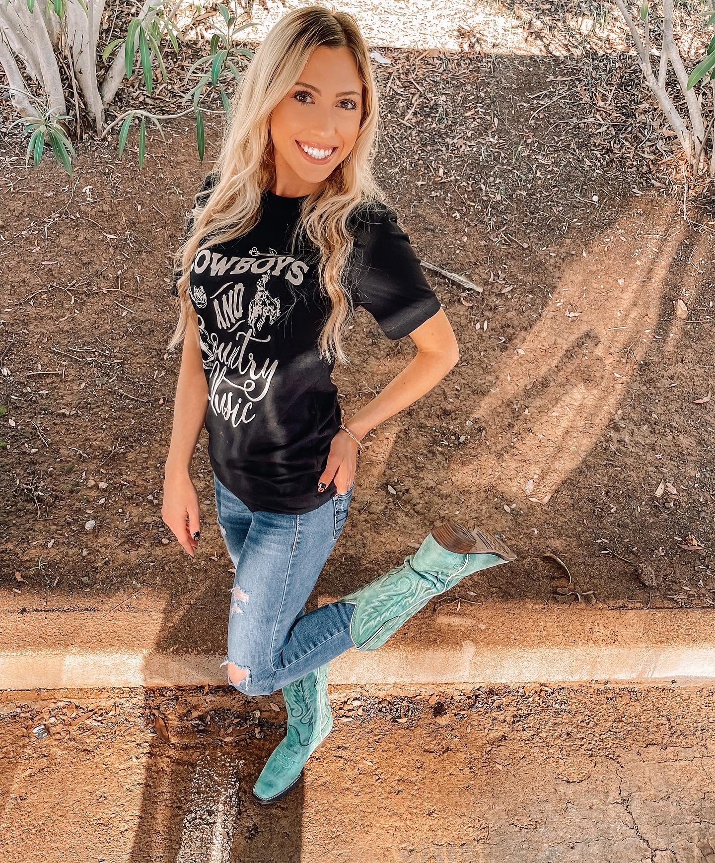 Cowboys & Country Music Tee