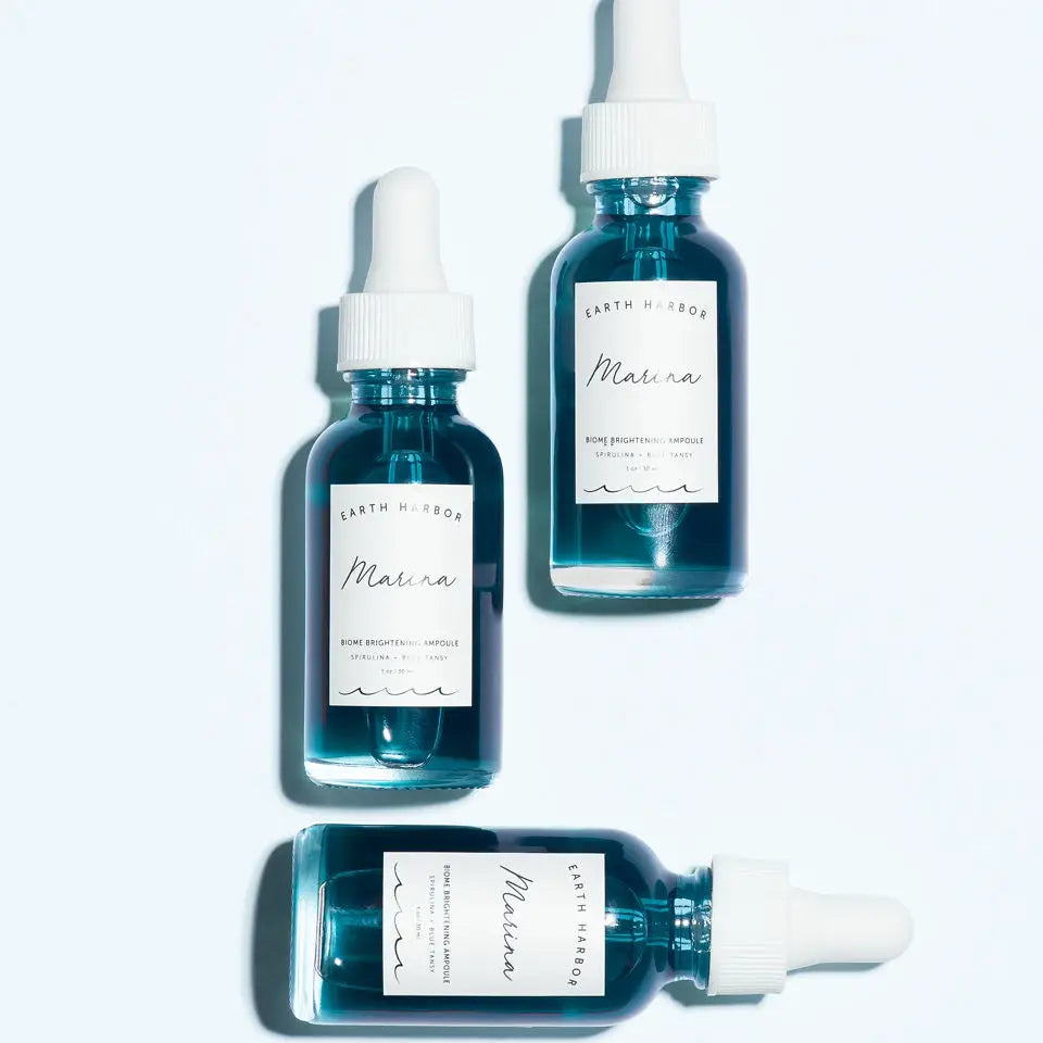 Marina Biome Brightening Concentrate: Spirulina + Blue Tansy