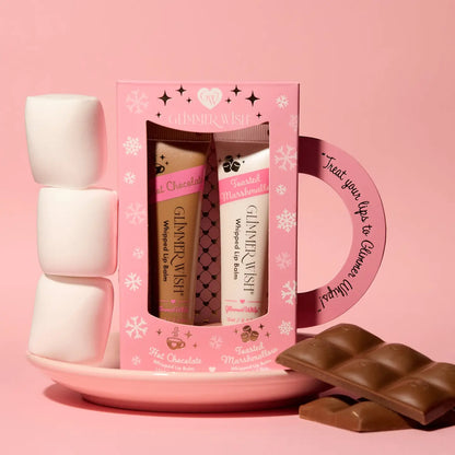 Hot Chocolate and Toasted Marshmallow Glimmer Whip Duo