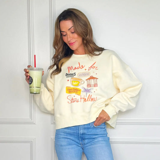 Made For Stars & Coffee Crop Sweatshirt