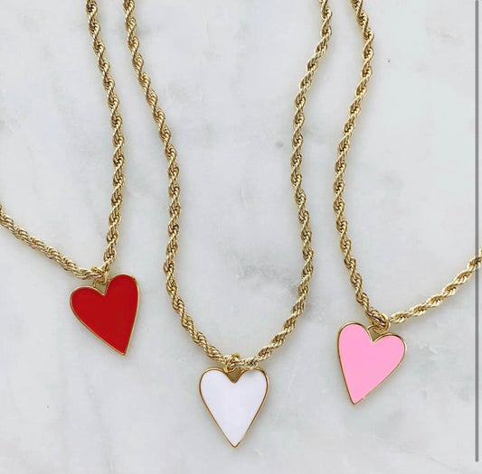 Tainted Love Necklace (PINK)